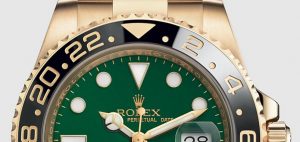 The luxury fake Rolex GMT-Master II 116718 watches are made from yellow gold.