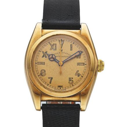 The timepiece with distinctive design is popular among the watch collectors.