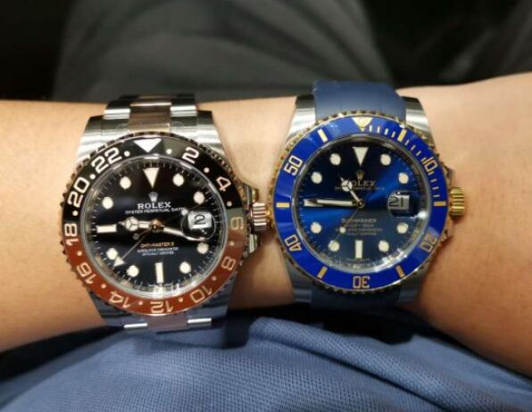 These two watches are the popular sporty watches of Rolex.